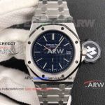 ZF Audemars Piguet Royal Oak Blue Dial Stainless Steel Clone Watch